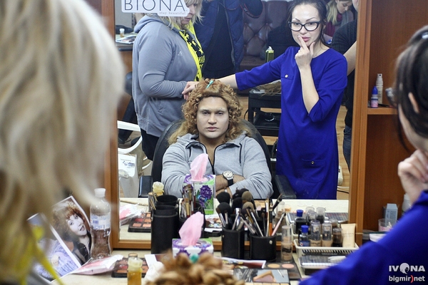 Фото из закулисья шоу Як дві краплі: То, чего не увидят зрители