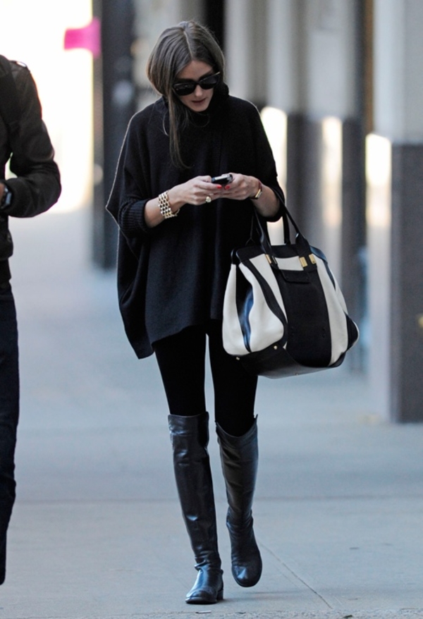 Мода 2013: Звезды в стильных свитерах