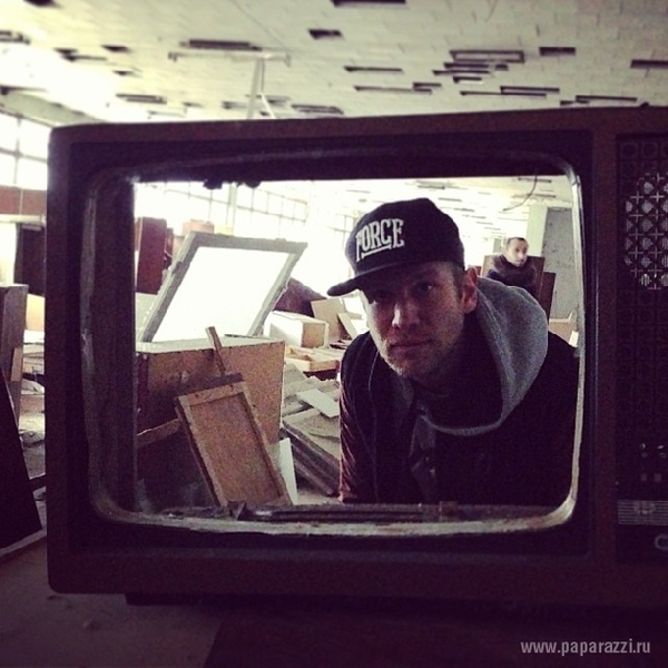 Иван Дорн побывал в Чернобыле