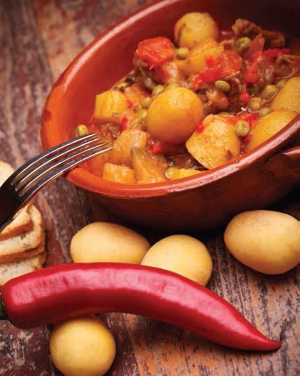 Овощная запеканка в томатном соусе