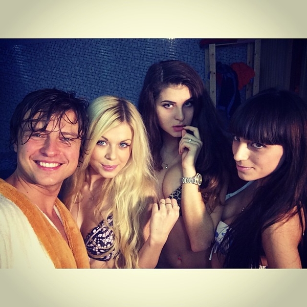 Шаляпин отгулял мальчишник перед свадьбой с 51-летней миллионершей