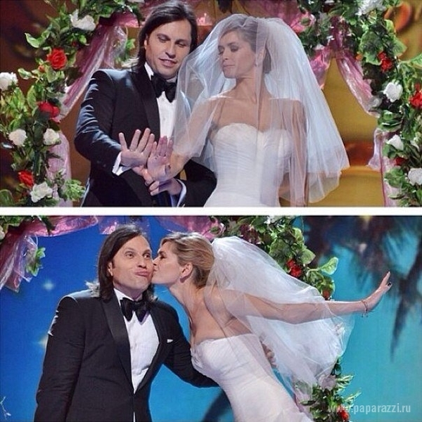 Вера Брежнева примерила свадебное платье: Люблю свою половину