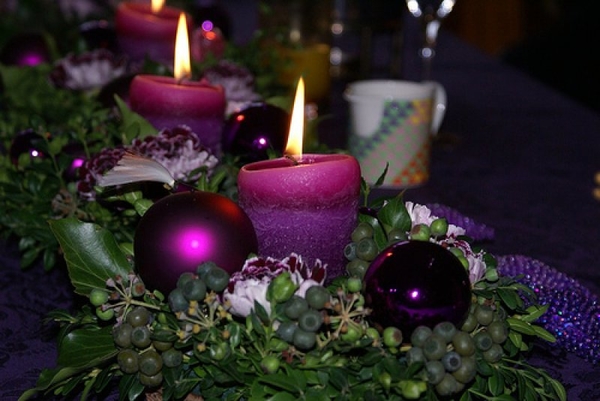 Как сделать новогоднюю композицию (видео)