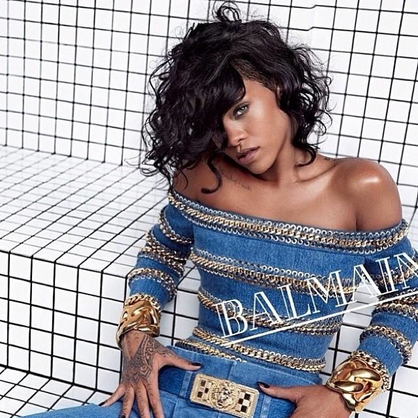 Рианна стала звездой рекламной кампании бренда Balmain