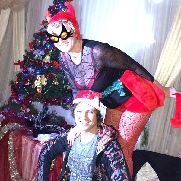 Прохор Шаляпин выложил в Сеть фото 51-летней жены в откровенном наряде