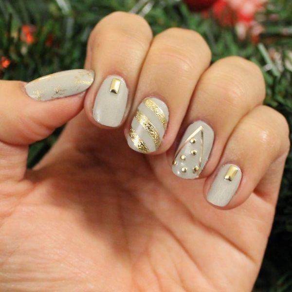 Новогодний маникюр: ТОП-15 дизайнов для ногтей