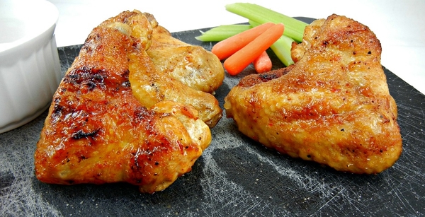 Крылья-гриль в остром маринаде