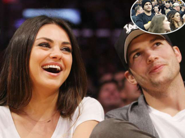 Эштон Катчер с невестой Милой Кунис проводят выходные в Айове