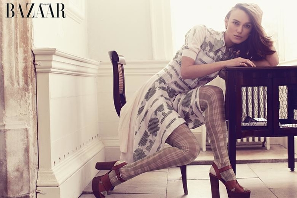 Кира Найтли украсила обложку модного глянца