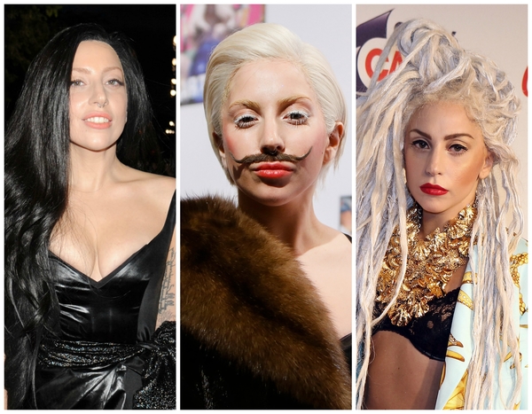 Итоги года 2013: ТОП-10 причесок Lady Gaga