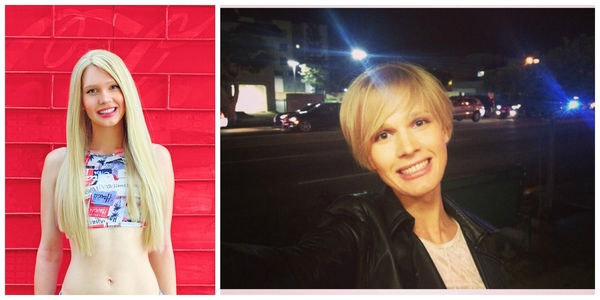 Борис Апрель обрезал длинные белокурые локоны