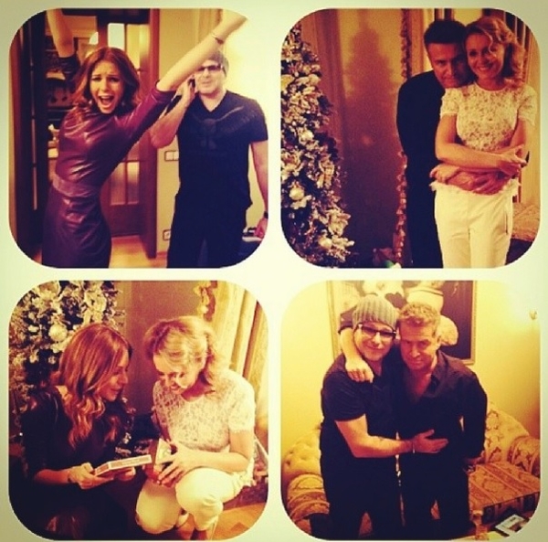 Агутин и Варум отрывались в Новый год с Подольской и Пресняковым