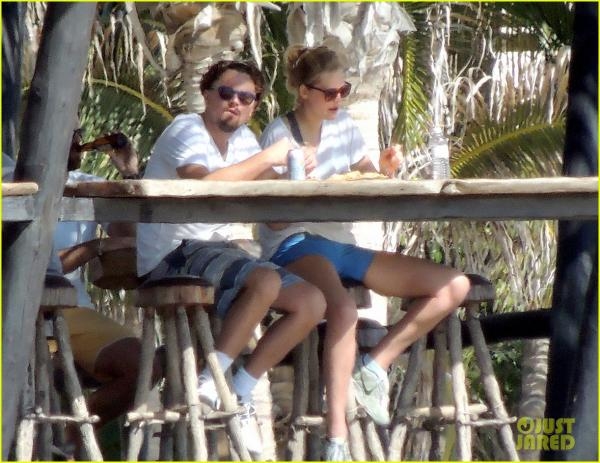 Леонардо Ди Каприо отдыхает со своей девушкой Тони Гаррн