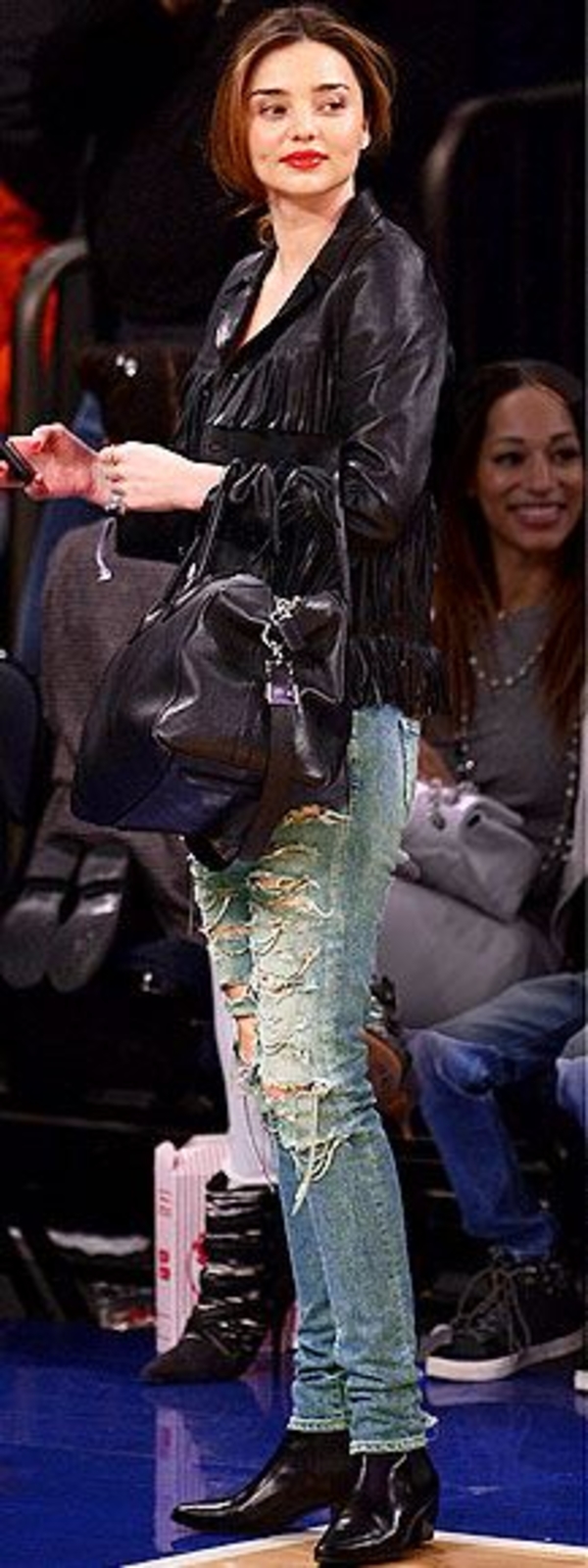 Модная битва джинсов: Миранда Керр против Ким Кардашян