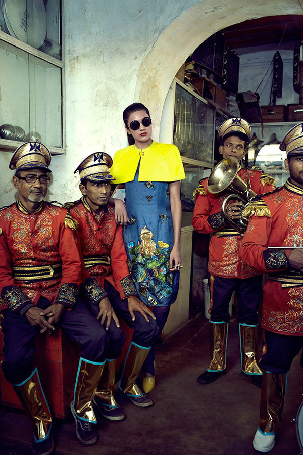 Модная экзотика: Фотосессия журнала Harper’s Bazaar в Калькутте