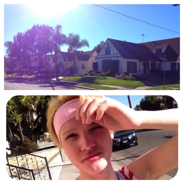 Борис Апрель в Лос-Анджелесе борется с лишним весом