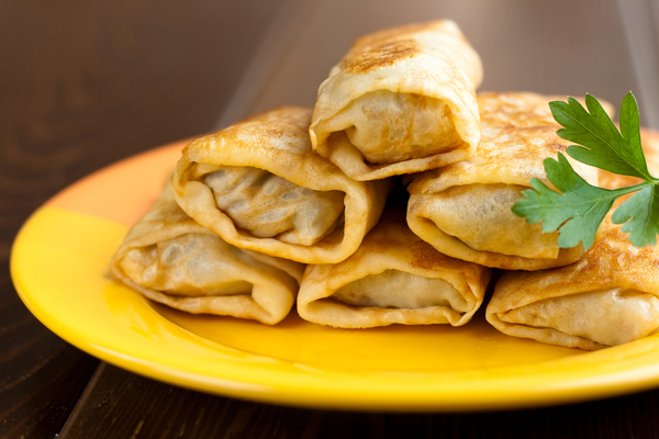 Блины с мясом: ТОП-5 рецептов