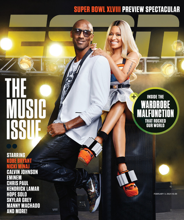 Ники Минаж возмущена фотошопом на снимках для ESPN