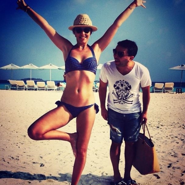 Совет дня от Ксении Собчак: Как сохранить загар