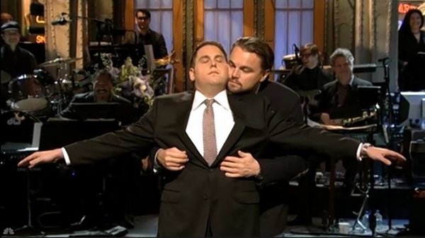 Леонардо Ди Каприо повторил сцену из Титаника, но уже с мужчиной