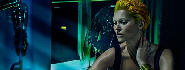 Кейт Мосс примерила новый образ в рекламе британского бренда