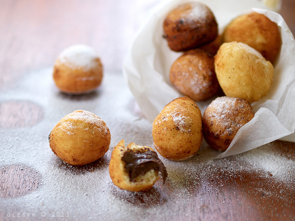 Творожные пончики: Три вкусные идеи