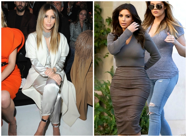 Ким Кардашян стала знойной брюнеткой