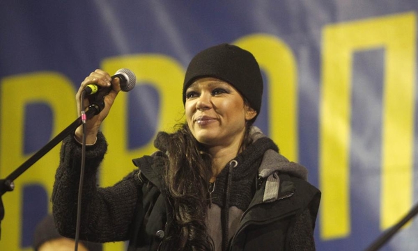 Руслана о Евромайдане: Есть уголок, где я сплю