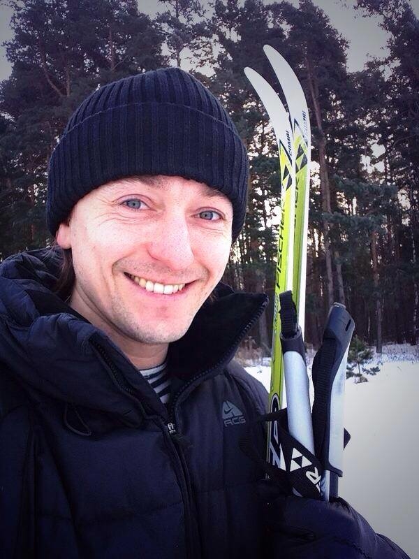 Сергей Безруков отметил начало Олимпиады в Сочи на лыжах