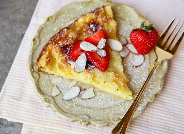 Как приготовить запеченные блины с ягодами