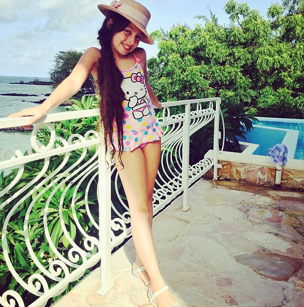 Оля Полякова показала повзрослевшую дочь