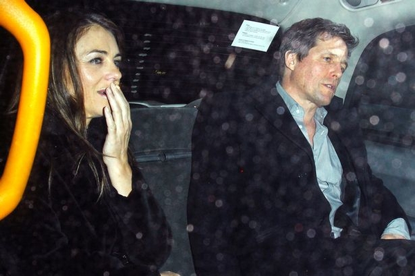 Экс-любовников Хью Гранта и Элизабет Херли застукали вместе