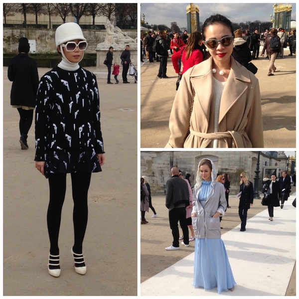 Street style: Яркие образы на Неделе моды в Париже