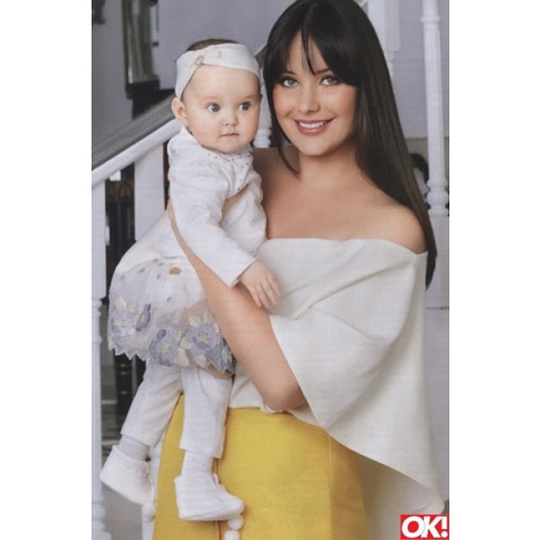 Мисс Вселенная Оксана Федорова впервые показала 7-месячную дочь