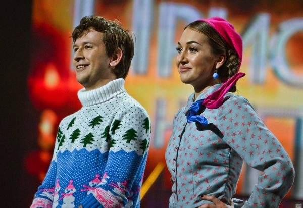 Девушка Дмитрия Ступки показала зрителям нижнее белье