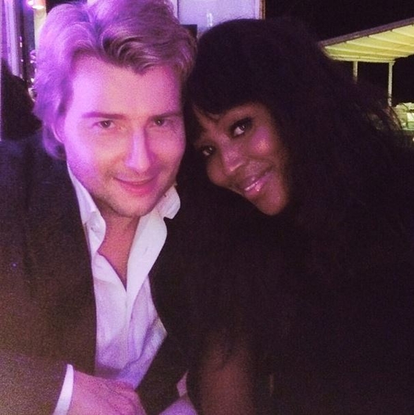 Николай Басков провел вечер с Наоми Кэмпбелл