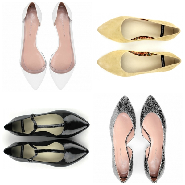 Модная обувь 2014: Остроносые балетки из киевских магазинов