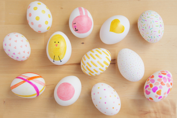 Как разукрасить яйца с ребенком: 10 креативных пасхальный идей