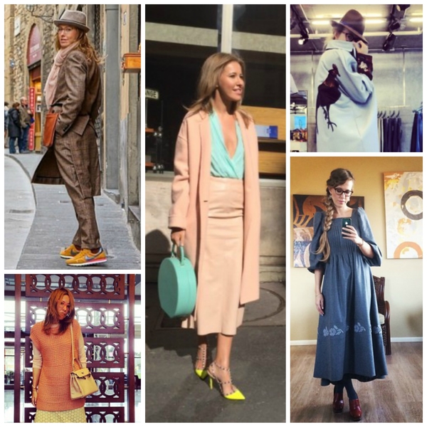 ТОП-10 стильных образов Ксении Собчак из Instagram