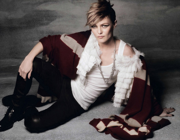 Ванесса Паради украсила обложку модного глянца