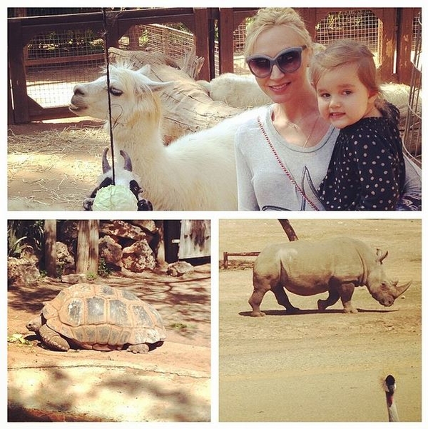 Кристина Орбакайте с 2-летней дочкой отправилась на сафари