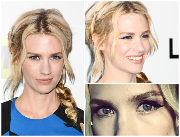 Весенний макияж: Как носить синие стрелки