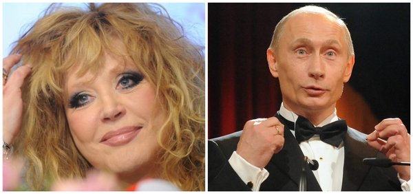 Путин и Лукашенко поздравили Пугачеву с 65-летием