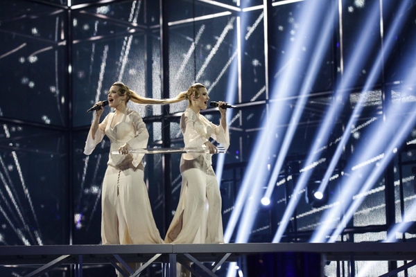 Евровидение 2014: Стоп-кадры с выступления участниц из России