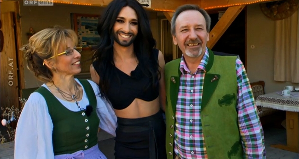 В Сеть попало фото родителей Кончиты Вурст