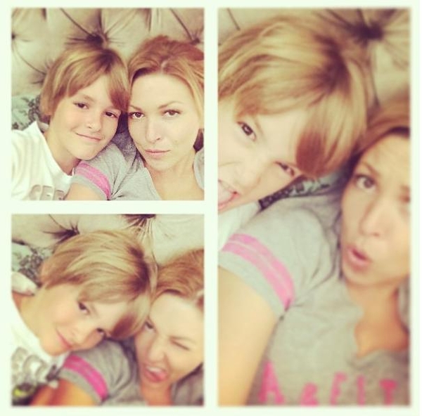 Ирина Дубцова показала подросшего сына