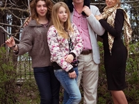 История любви Андрея Гриненко: Дружная семья