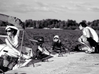 Холостяк Евтушенко проводит время в компании спортивных девушек