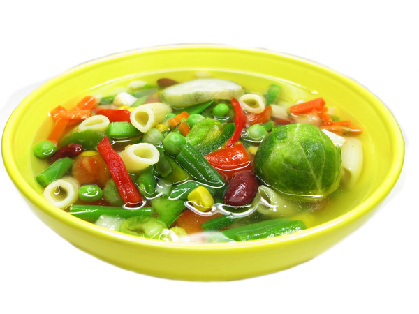 Овощной суп с макаронами: Три вкусные идеи