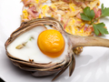 Запеченные артишоки с яйцом